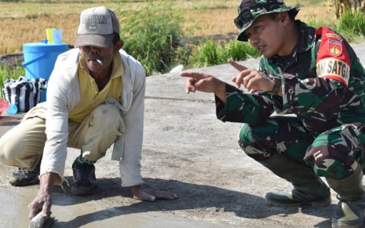 Infrastruktur salah satu sasaran pokok program TMMD