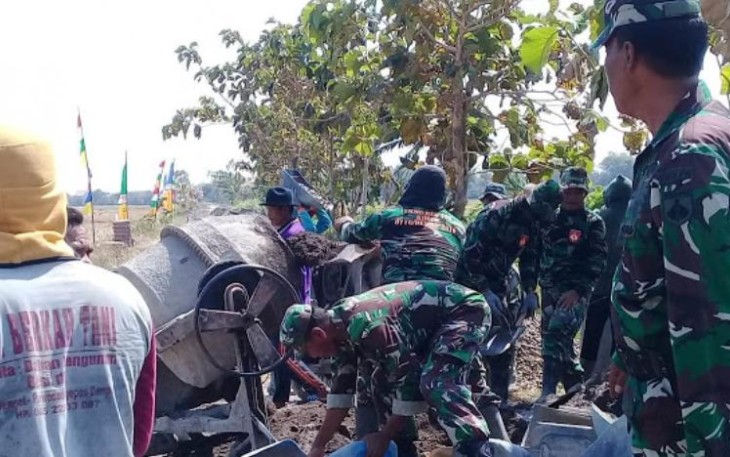 Peltu Satir berharap untuk tambah semangat dalam penyelesaian program TMMD