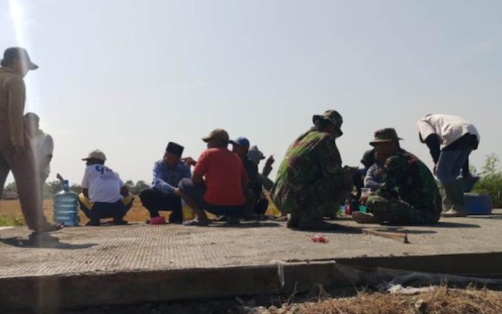 Semangar warga berimbas kepada Satgas