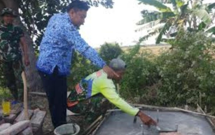 Prasasti mulai dikerjakan
