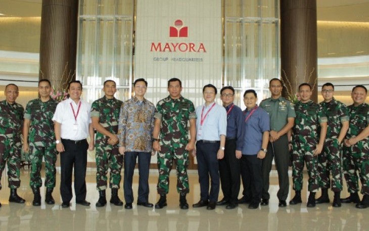 Pangdam Jayakarta Kunjungi PT Mayora