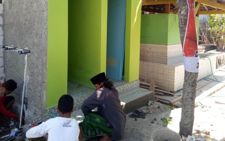 Bangunan Jamban di Dukuh Duduk Oleh TNI "Nyaris" Selesai