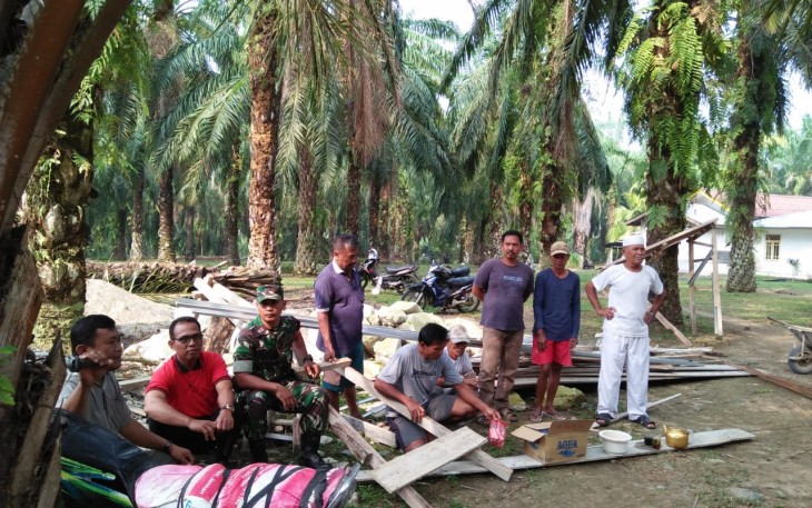 Ini Bentuk Kepedulian Babinsa Kepada Pendidikan Usia Dini 