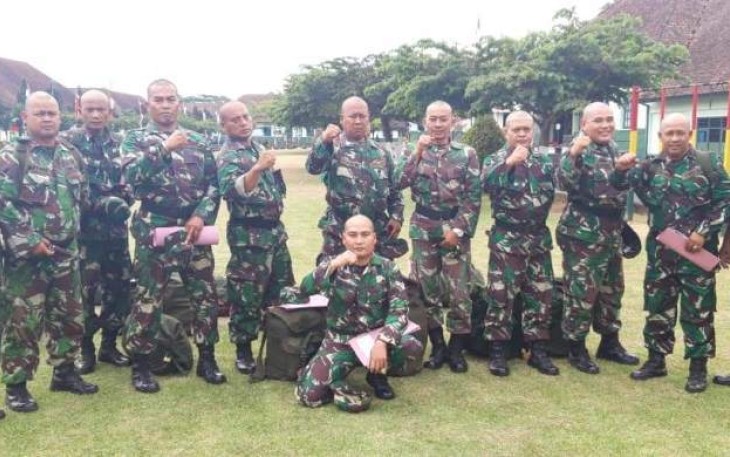 Anggota Babinsa Kodim 0713/ Brebes Yang Siap Menuju Magelang