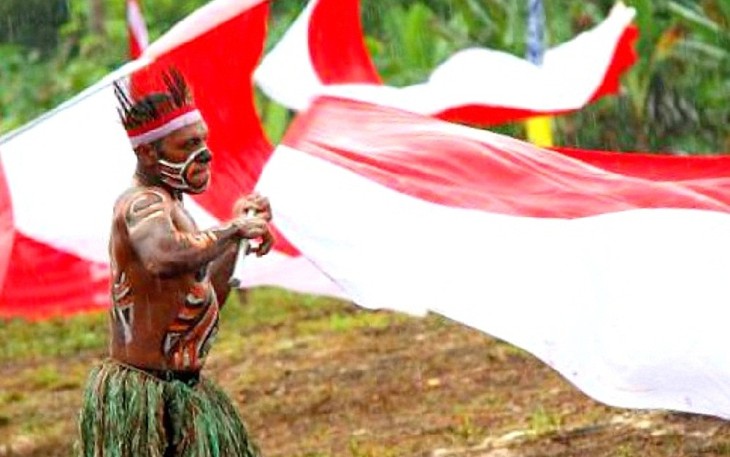 Warga Suku Di Papua Cinta NKRI Menuju Papua Damai