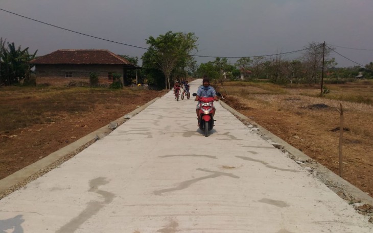 Warga Nikmati Akses Jalan Baru Hasil TMMD 