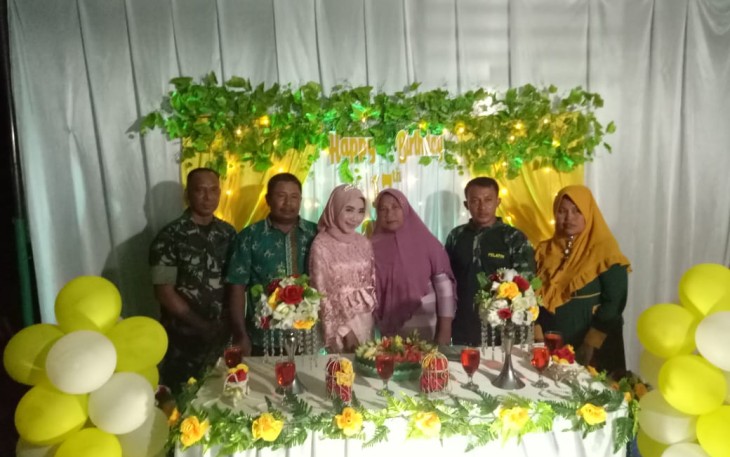 Sarana Siraturahmi Dandim Beserta Jajaran Hadiri Undangan Kepala Dusun VI