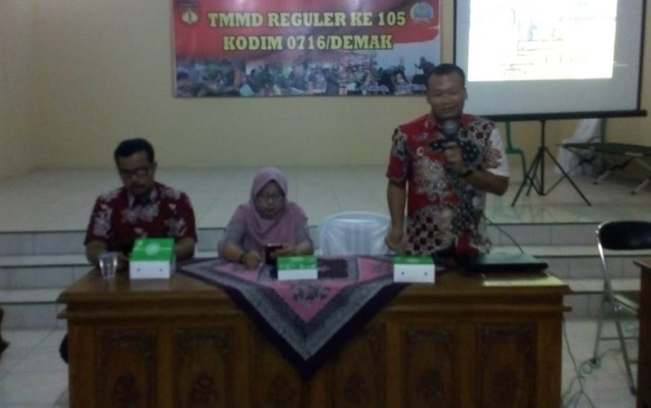 Jelang Akhir TMMD Penyuluhan Fisik Terus Digelontorkan 
