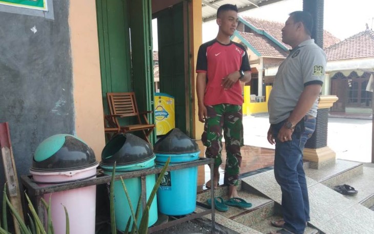 TNI Kodim Demak Sukses Pelopori Bank Sampah di Desa Sasaran TMMD