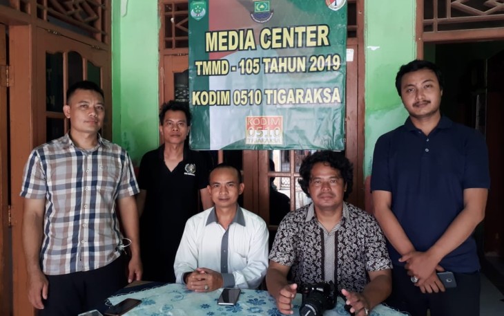 Persatuan Wartawan Indonesia Apresiasi TMMD 105 Kronjo