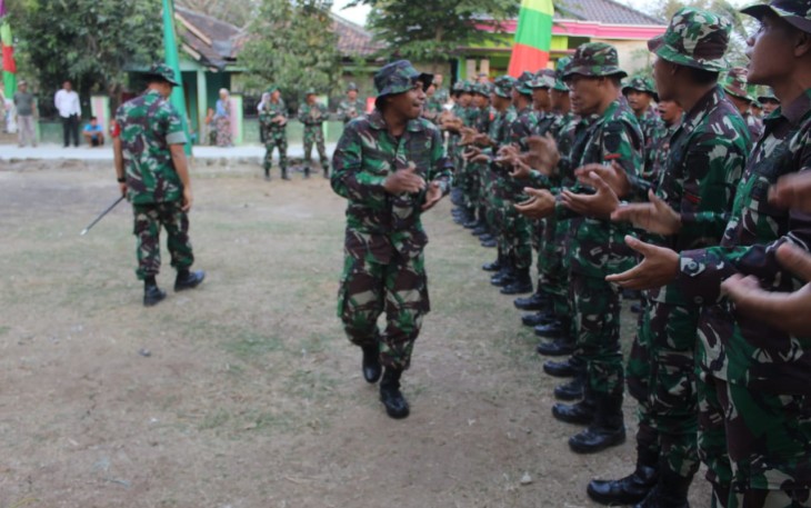 Tim Korsik Kodim Tigaraksa  Siap Iringi Upacara Penutupan TMMD