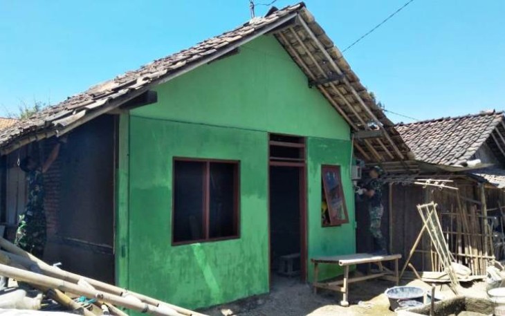 Jelang Penutupan TMMD Reguler Tegal Rumah Suherti Dikebut