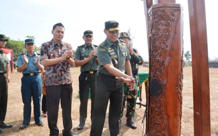 Pemukulan Kentongan Simbolis TMMD Reguler Tegal Resmi Berakhir