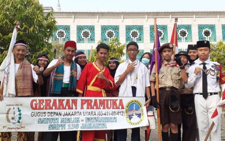 Karnaval Sambut Hari Pramuka Ke 58  Jakarta Islamic Center