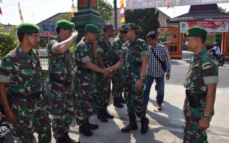Dandim 0723/Klaten Laksanakan Kunker ke Koramil 17/Karangdowo