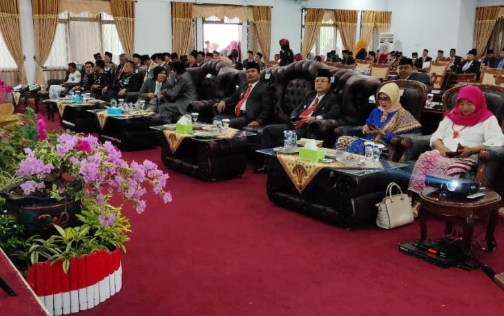 DPRD Seluma Gelar Rapat Paripurna Istimewa Dengar Pidato Kenegaraan Presiden