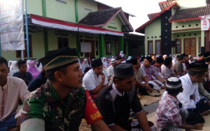 Serda Ali Bersama Masyarakat Menunaikan Shalat Idul Adha