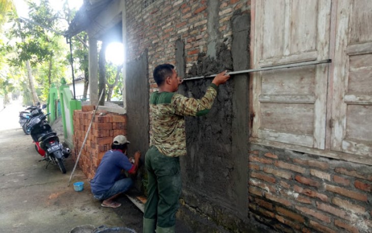 Rumah Sigit Haryanto Sedang Direhab Oleh TMMD Kodim 0723 Klaten 
