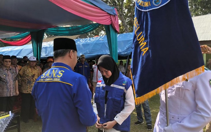 Gubernur Rohidin Kukuhkan Sahabat Tagana dan S.A.N.S Seluma