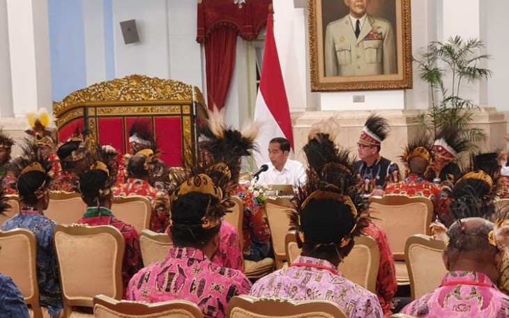 Pertemuan Tokoh Papua Dengan Presiden Jokowi