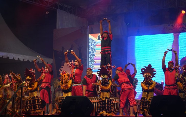 Penabuhan dhol tandai pembukaan festival Tabut