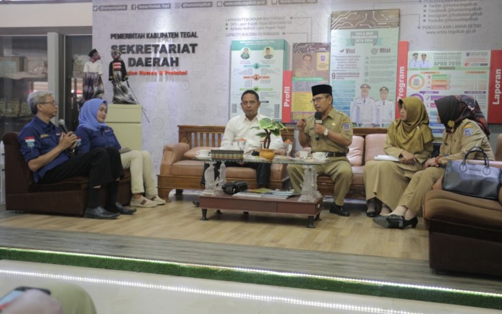 Talk Show Kabar Bupati Ku Sekertariat Daerah Kabupaten Tegal