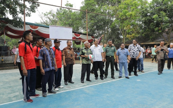 Plt Bupati Asahan Buka Turnamen Bola Voli Piala Inalum 2019