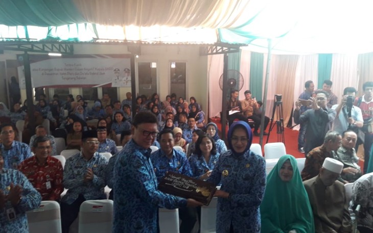 Dandim 0506 Tangerang Pimpin Pengamanan Kunjungan Mendagri di Tangerang Selatan