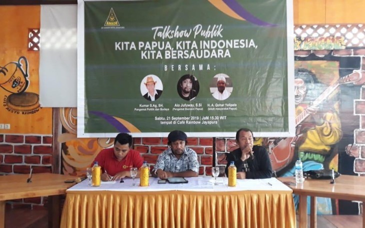 Anshor Jayapura Serukan Ikrar Dukung Papua Damai