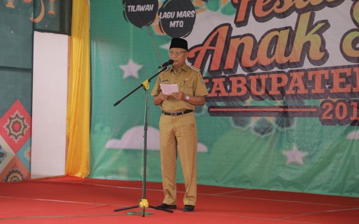 Festival Anak Sholeh 2019 Dibuka Bupati Asahan