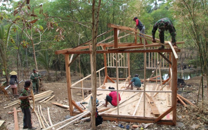 Pra TMMD 106 Kodim Cilacap di Desa Cilibang 