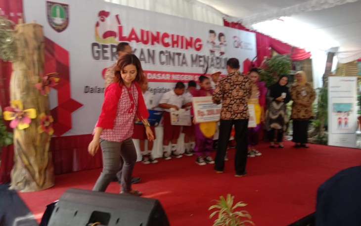 Danramil 03-Serengan & Babinsa Hadiri Gerakan Cinta Menabung di SDN Serengan II