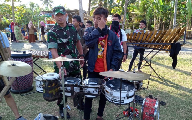 Pembukaan TMMD 106 Kodim Cilacap Akan Dimeriahkan Kesenian Tek - Tek