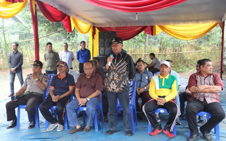 Bupati Asahan Hadiri Peringatan Hari Jadi Desa Tanjung Asri ke XI