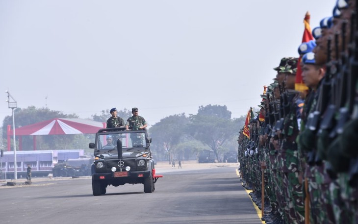 Panglima TNI Pimpin Apel Pengamanan Pelantikan Presiden