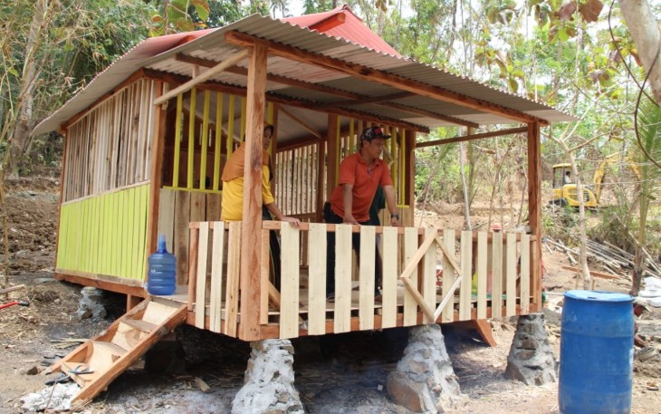 Mushola di Lokasi Destinasi Wisata Pemancingan