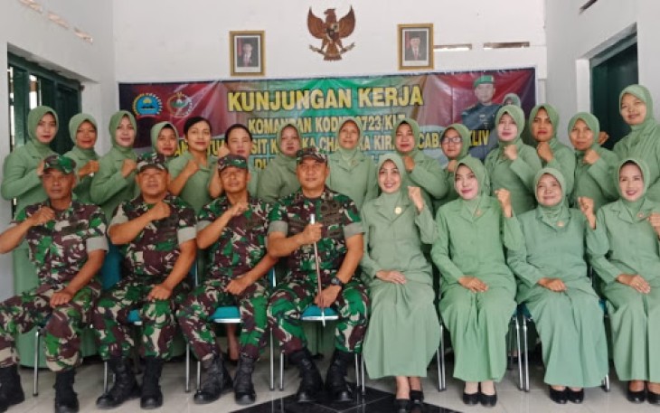 Komandan Kodim 0723/Klaten Letkol Kav Minarso S sos Laksanakan Kunjungan Kerja Ke Koramil Kemalang