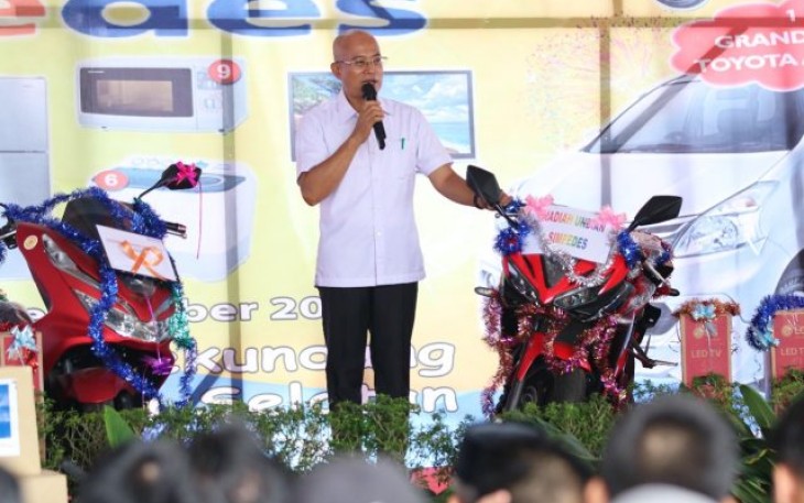 Bupati Bengkulu Selatan Gusnan Mulyadi  
