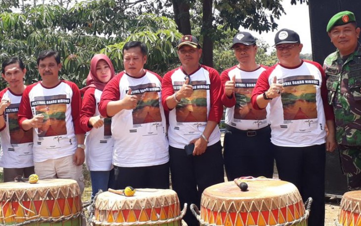 Bupati Mukomuko Choirul Huda Buka Festival Danau Nibung