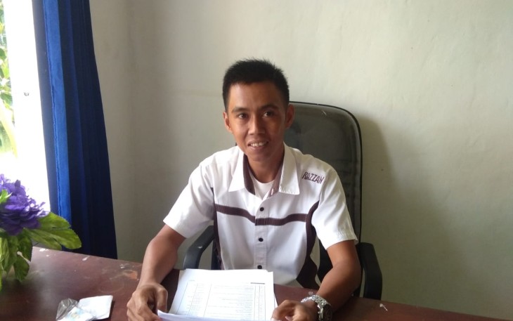 Kepala Desa Karya Pelita Ferdino Mustika ST
