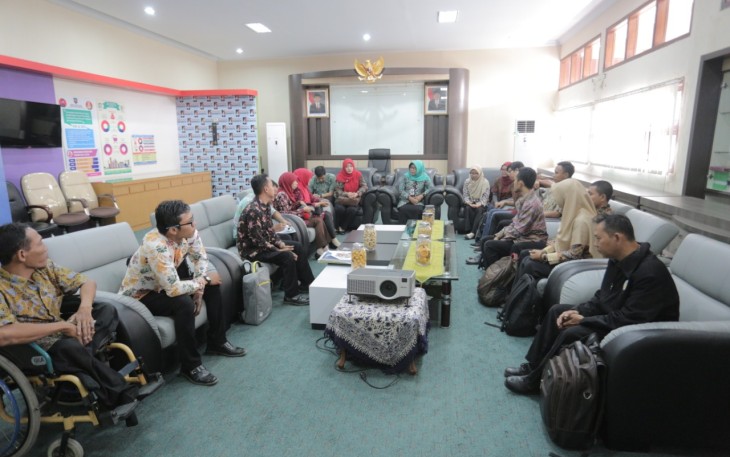 Atlet Nasional Banyu Tri Mulyo Temui Bupati Tegal