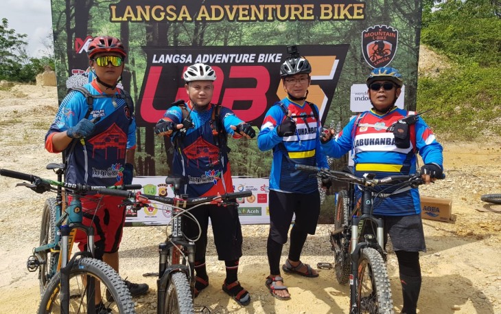 ISSI Labuhanbatu Ikuti Langsa Adventure Bike