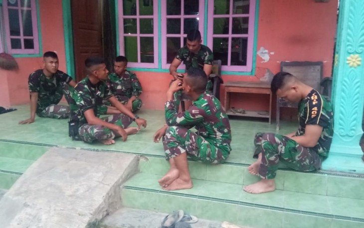 Satgas TNI Bahas Hasil Kegiatan TMMD Hari Ini