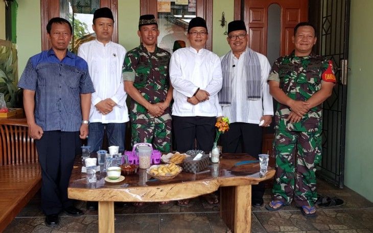 Dandim 0505/Jakarta Timur Sambangi Ketua Umum FBR KH. Lutfi Hakim