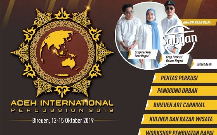 Aceh International Percussion di Bireuen