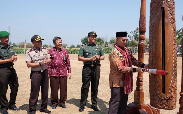 Upacara Pembukaan TNI Manunggal Membangun Desa Kodim 0723/Klaten Sengkuyung Tahap III Tahun 2019