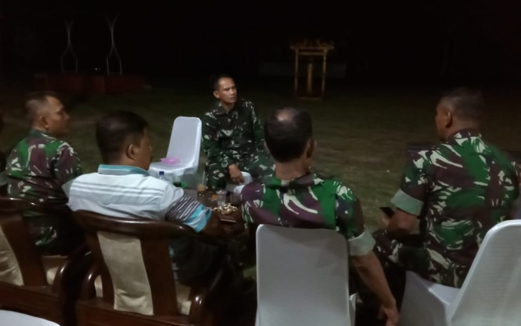 Kasdim Cek Masing-Masing Koordinator