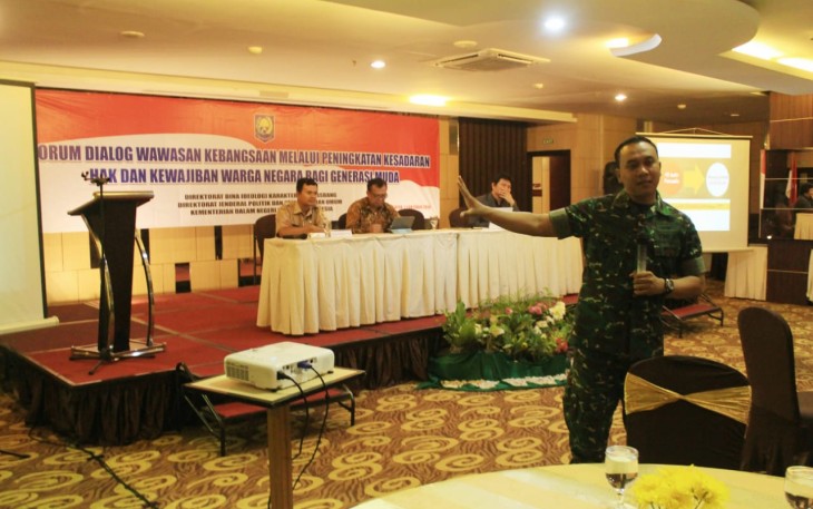 Letkol Kav Minarso SIP Dandim 0723 Klaten Selaku Nara Sumber Marbawi S Sos M