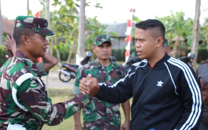 Dandim 0703 Cilacap Tinjau Lokasi Pembukaan TMMD Dan Berikan Arahan Pada Anggota Dilapangan