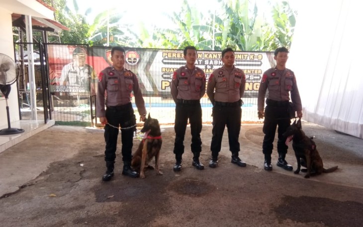 Unit Satwa K-9 Dukung Kinerja Polres Batang